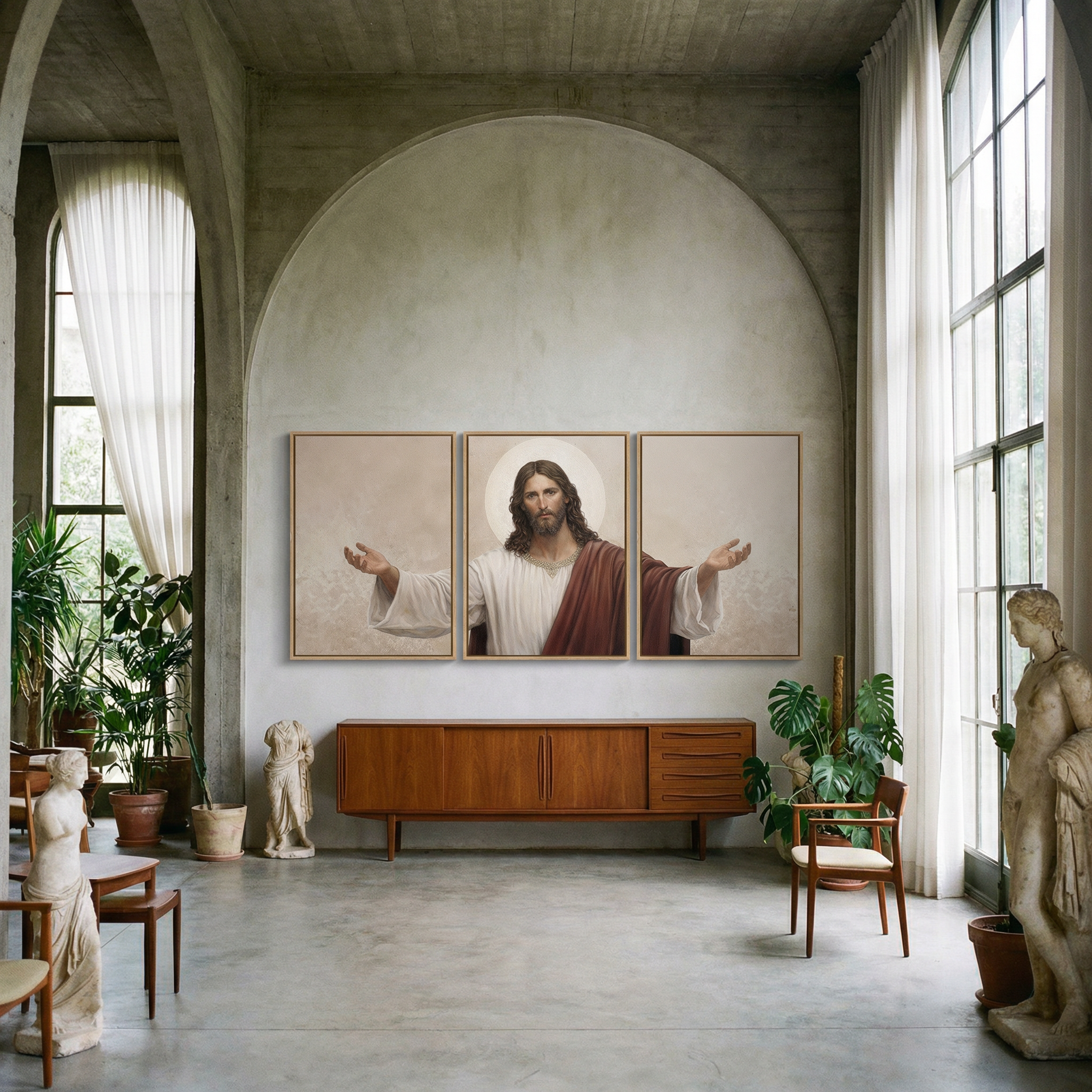 Salvator Mundi - 3 Pieces