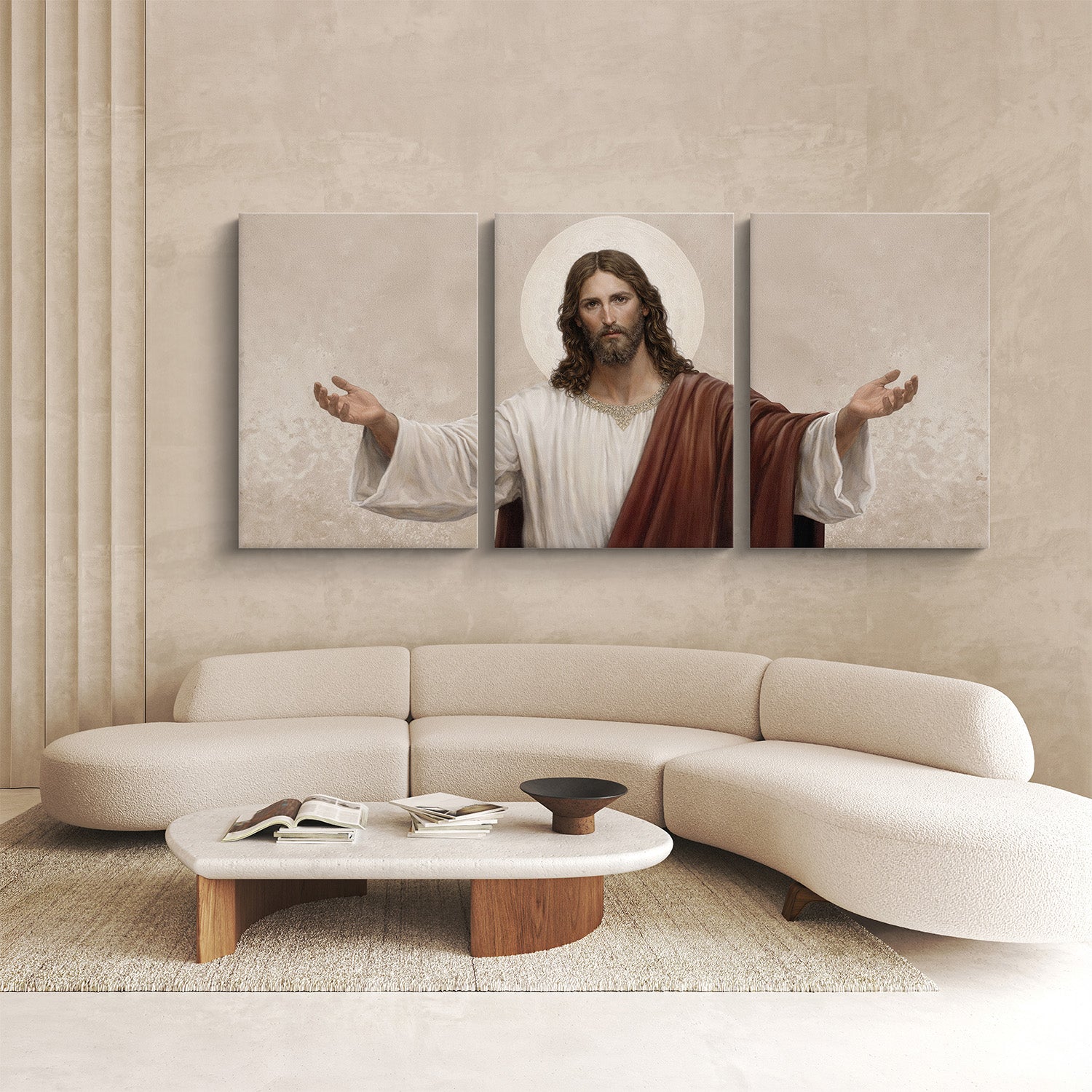 Salvator Mundi - 3 Pieces