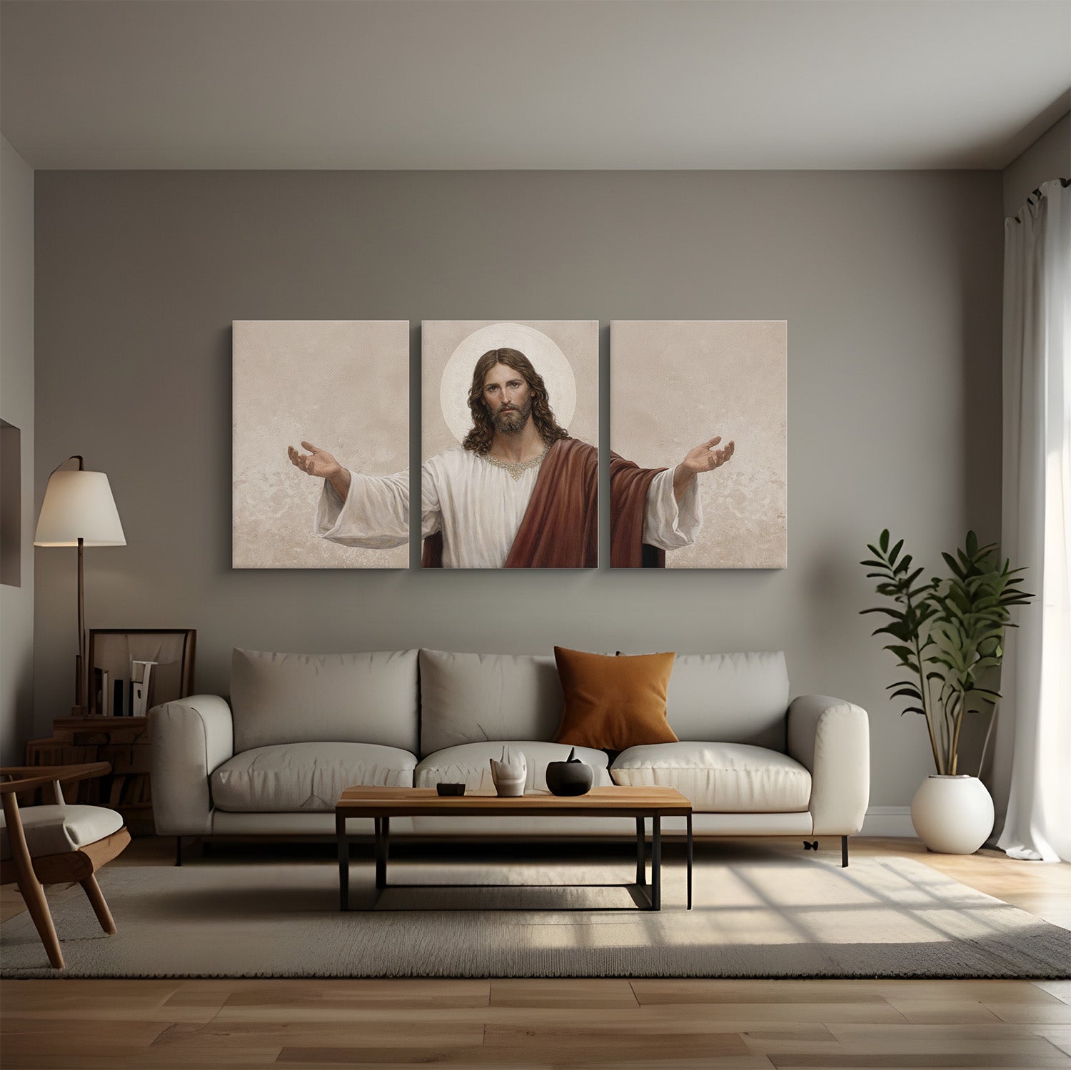 Salvator Mundi - 3 Pieces