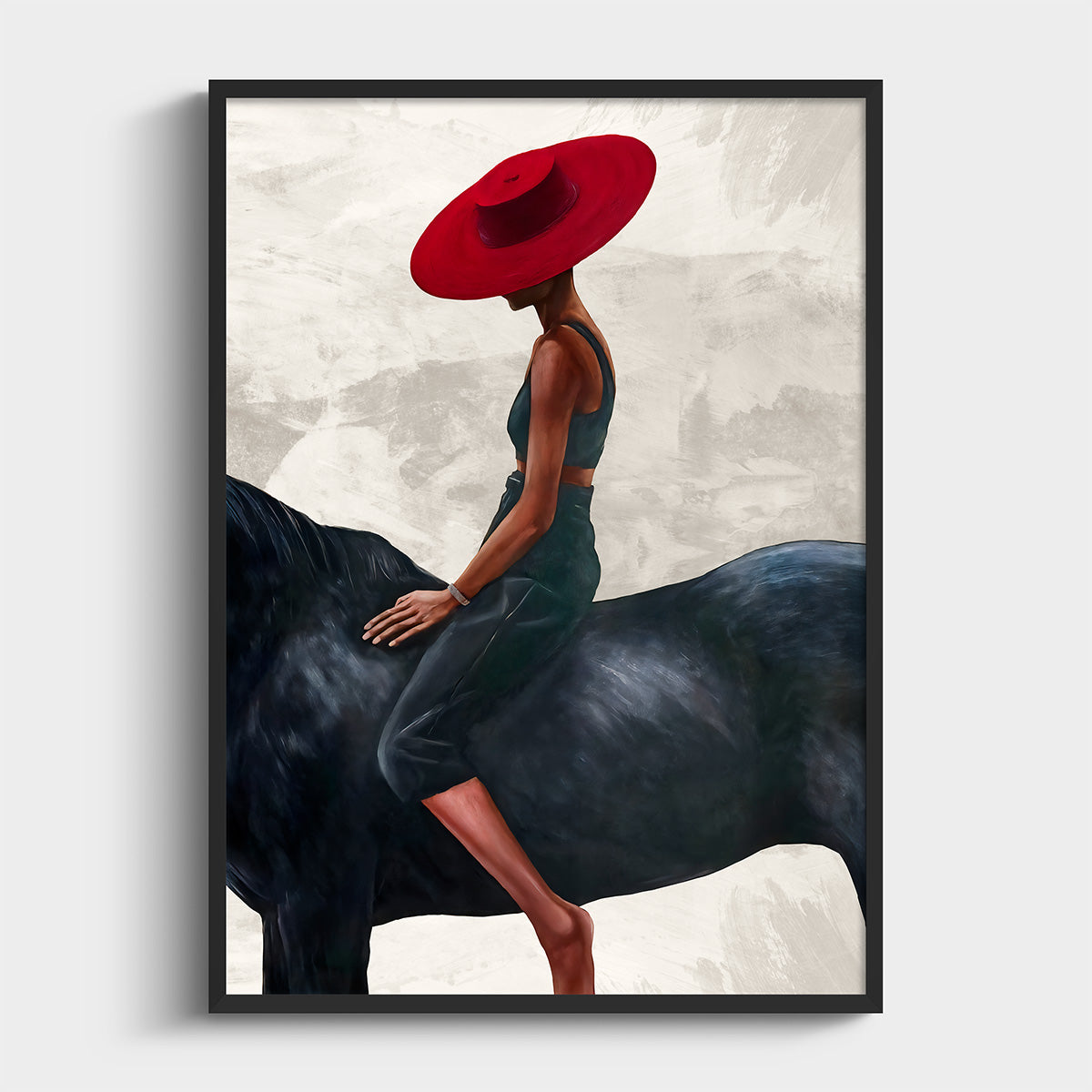 Girl With a Red Hat