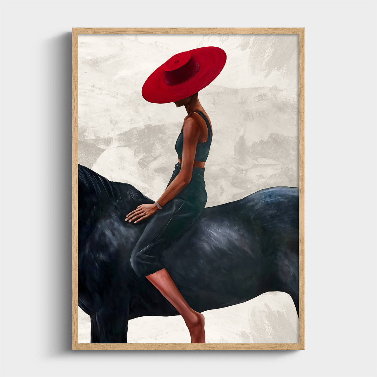 Girl With a Red Hat