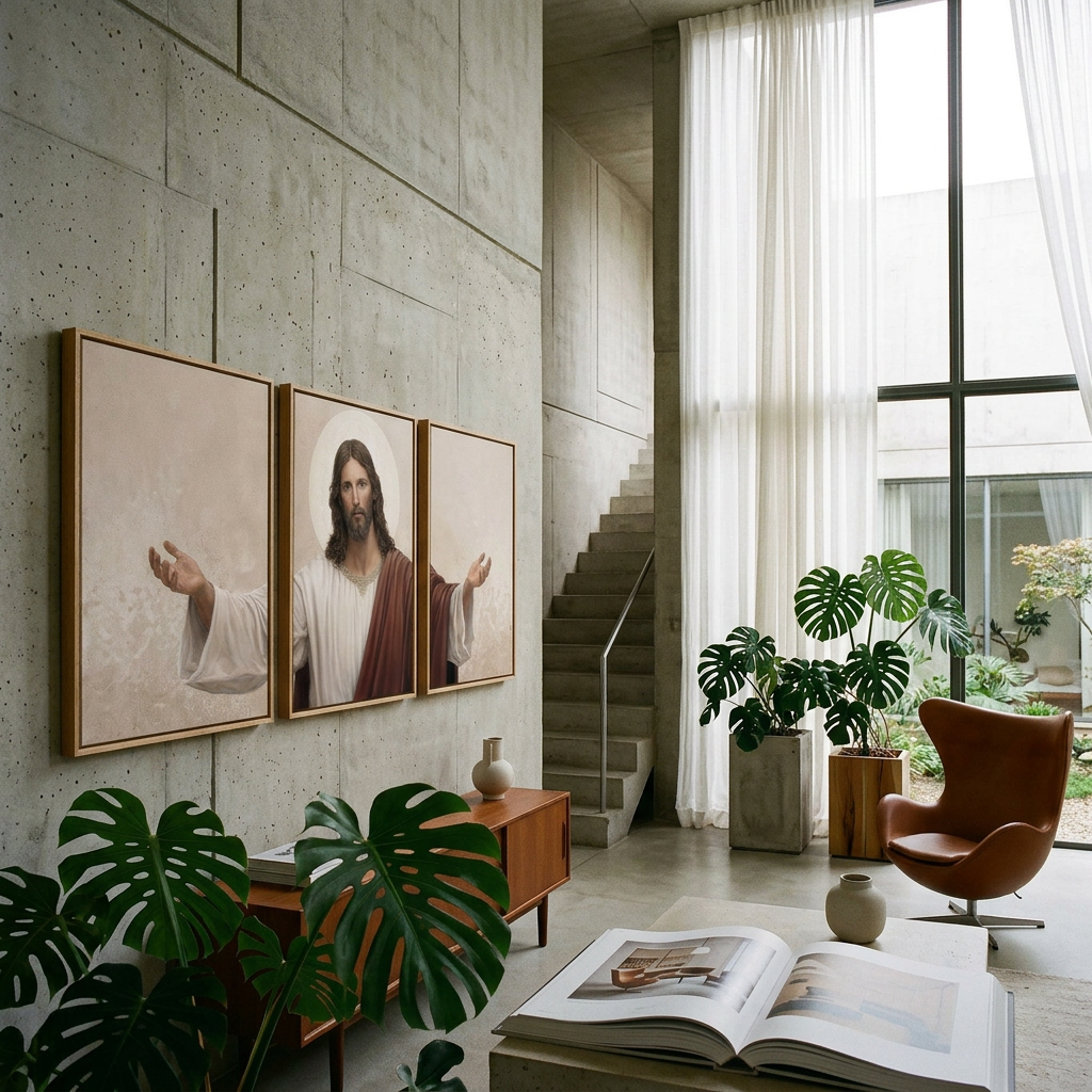 Salvator Mundi - 3 Pieces