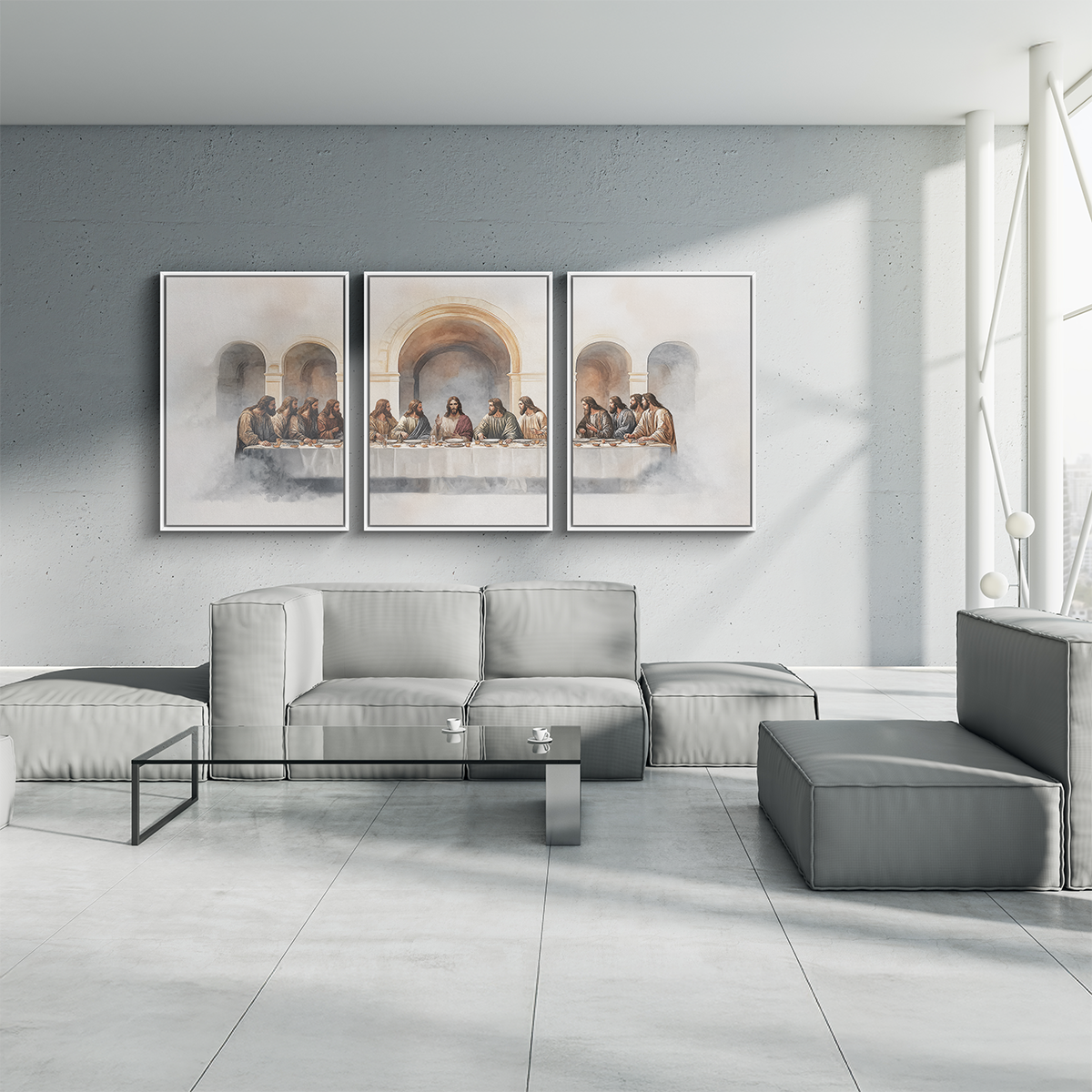 The Last Supper 3 Pieces V.2