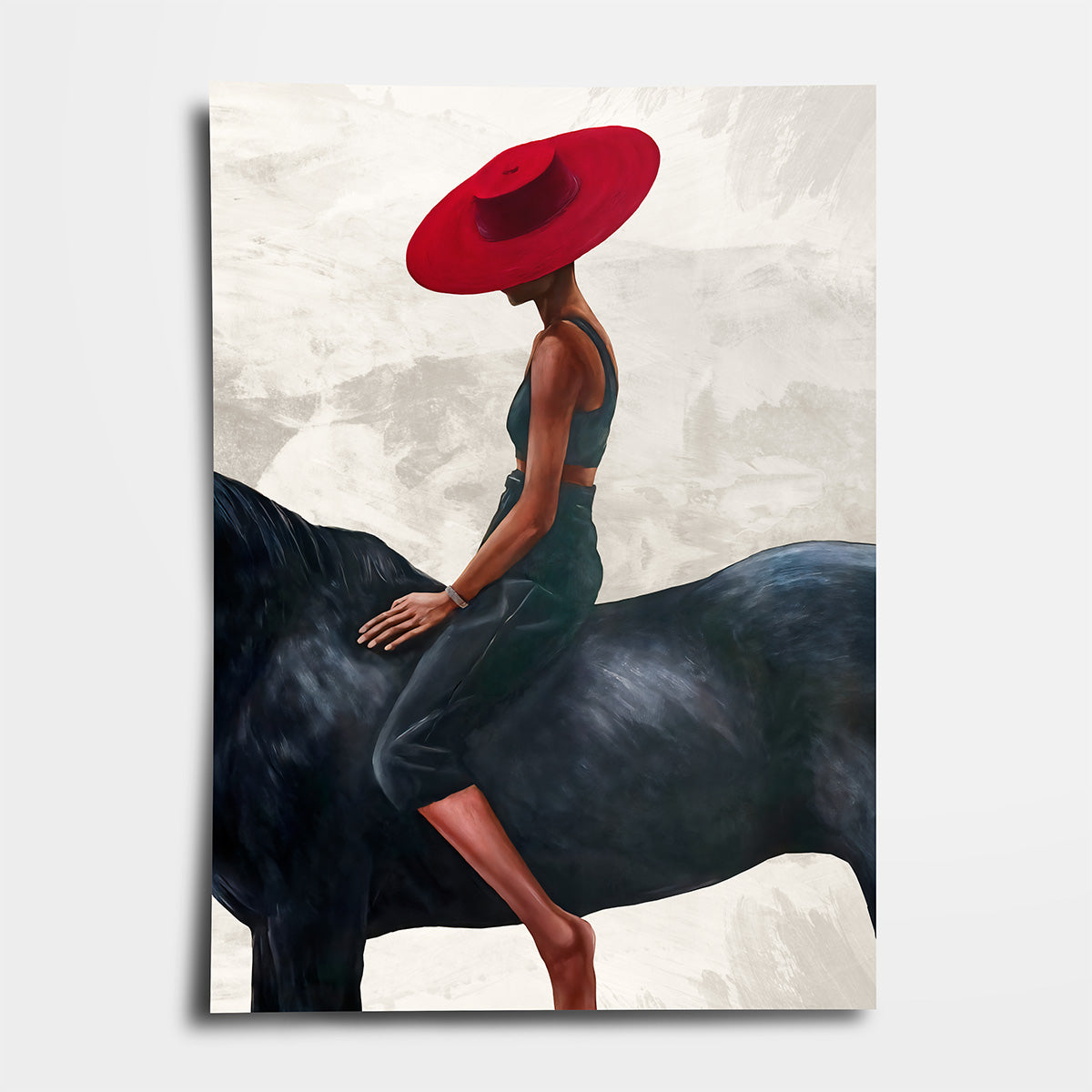 Girl With a Red Hat
