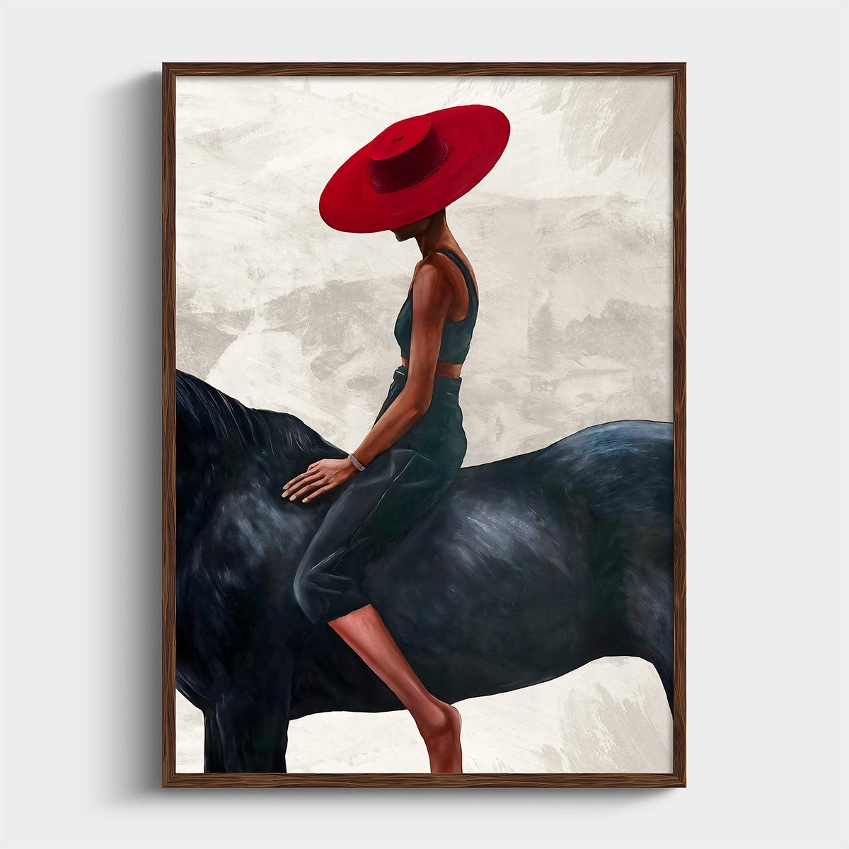 Girl With a Red Hat