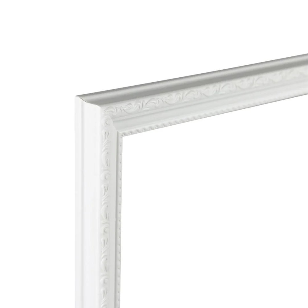 White Baroque Frame